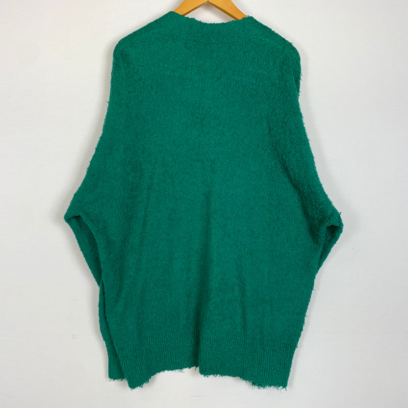 【中古品】【メンズ】 SHINYAKOZUKA シンヤコヅカ COTTON CARDIGAN 230ISK66 コットン カーディガン トップス 140-260224-ko-15-tei サイズ：L カラー：グリーン 万代Net店