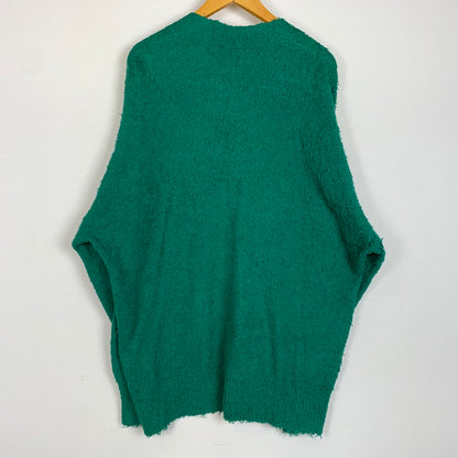【中古品】【メンズ】 SHINYAKOZUKA シンヤコヅカ COTTON CARDIGAN 230ISK66 コットン カーディガン トップス 140-260224-ko-15-tei サイズ：L カラー：グリーン 万代Net店