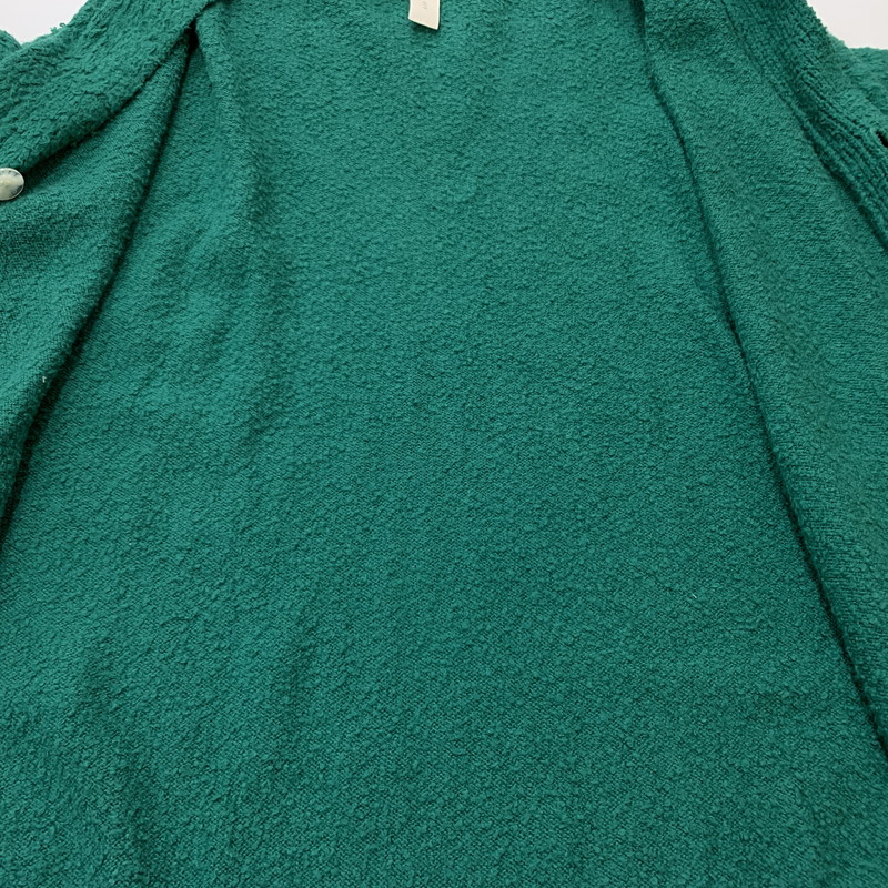 【中古品】【メンズ】 SHINYAKOZUKA シンヤコヅカ COTTON CARDIGAN 230ISK66 コットン カーディガン トップス 140-260224-ko-15-tei サイズ：L カラー：グリーン 万代Net店