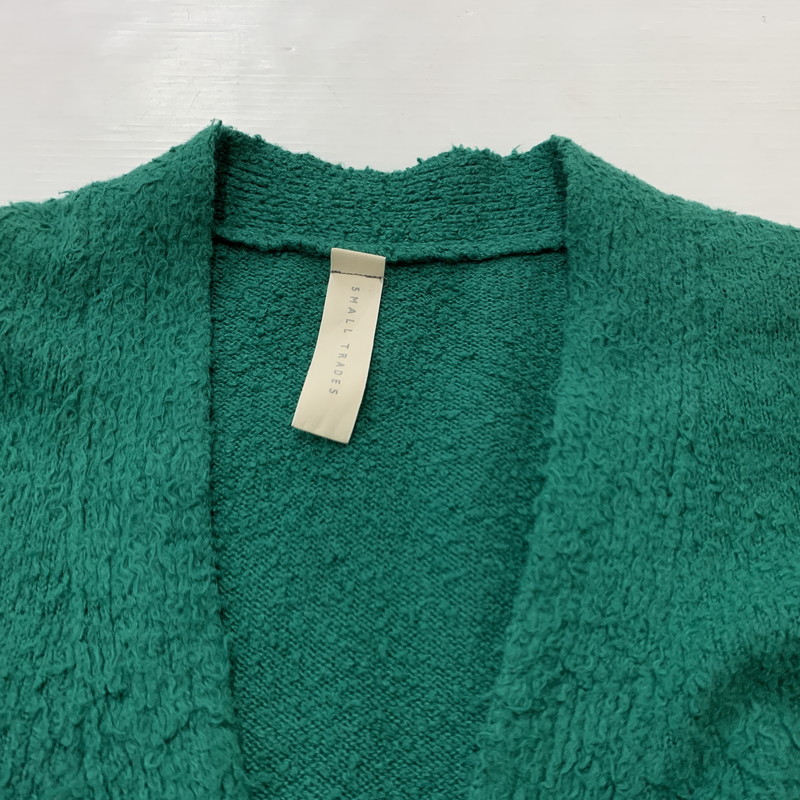 【中古品】【メンズ】 SHINYAKOZUKA シンヤコヅカ COTTON CARDIGAN 230ISK66 コットン カーディガン トップス 140-260224-ko-15-tei サイズ：L カラー：グリーン 万代Net店