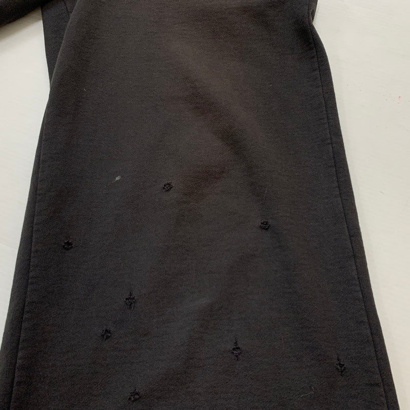 【中古品】【メンズ】 MASU エム エー エス ユー BAGGY SWEAT PANTS MFFW-PT0923 バギー スウェット パンツ ボトムス ワイドパンツ ダメージ加工 151-260224-ko-19-fuzh サイズ：46 カラー：ブラック 万代Net店