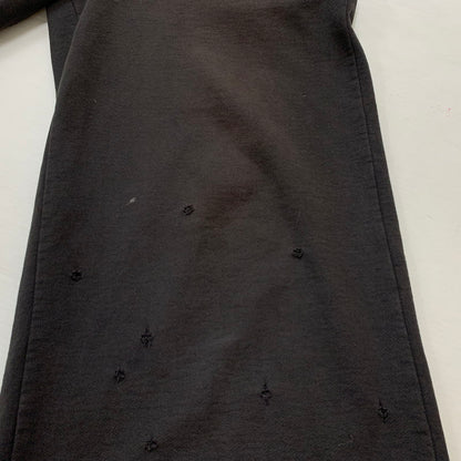 【中古品】【メンズ】 MASU エム エー エス ユー BAGGY SWEAT PANTS MFFW-PT0923 バギー スウェット パンツ ボトムス ワイドパンツ ダメージ加工 151-260224-ko-19-fuzh サイズ：46 カラー：ブラック 万代Net店
