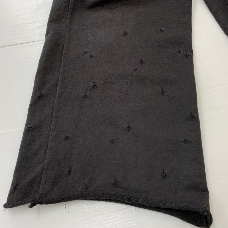 【中古品】【メンズ】 MASU エム エー エス ユー BAGGY SWEAT PANTS MFFW-PT0923 バギー スウェット パンツ ボトムス ワイドパンツ ダメージ加工 151-260224-ko-19-fuzh サイズ：46 カラー：ブラック 万代Net店