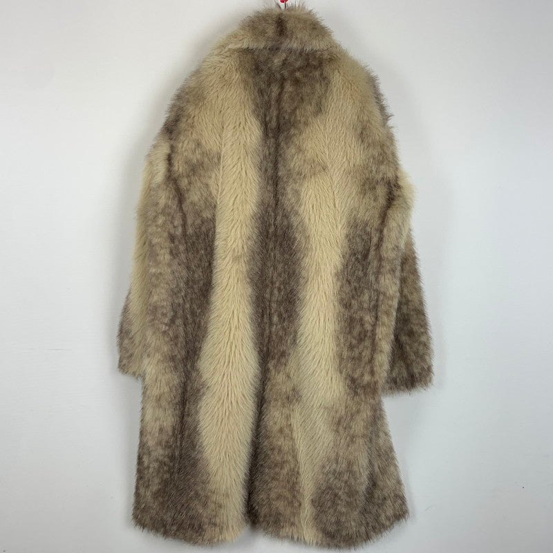 【中古品】【メンズ】 BREATH ブレス 24AW FAUX FUR COAT BR24AW-00012 フェイクファー コート アウター 142-260224-ko-18-tei サイズ：M カラー：ベージュ 万代Net店