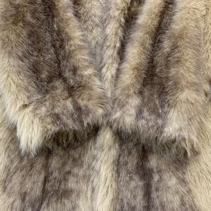 【中古品】【メンズ】 BREATH ブレス 24AW FAUX FUR COAT BR24AW-00012 フェイクファー コート アウター 142-260224-ko-18-tei サイズ：M カラー：ベージュ 万代Net店