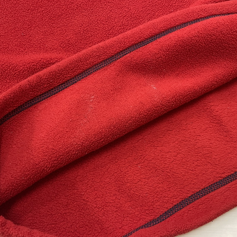 【中古品】【メンズ】 FRED PERRY フレッドペリー 90's HALFZIP FLEECE PULLOVER JACKET FPJ404 90年代 ハーフジップ フリース プルオーバー ジャケット ライトアウター 141-260223-yo-02-tei サイズ：表記消え カラー：レッド/ブルー 万代Net店