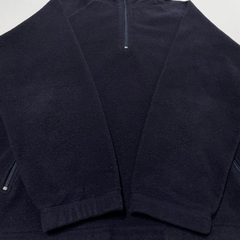 【中古品】【メンズ】 CHAPS チャップス HALF ZIP FLEECE ハーフ ジップ フリース アウター 147-260805-sa-13-tei サイズ：M カラー：ネイビー 万代Net店