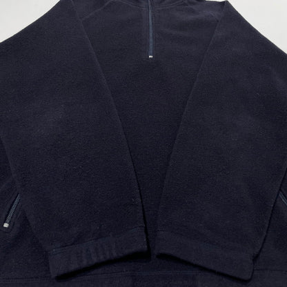 【中古品】【メンズ】 CHAPS チャップス HALF ZIP FLEECE ハーフ ジップ フリース アウター 147-260805-sa-13-tei サイズ：M カラー：ネイビー 万代Net店