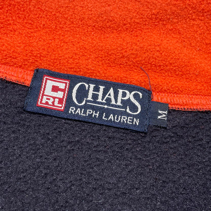 【中古品】【メンズ】 CHAPS チャップス HALF ZIP FLEECE ハーフ ジップ フリース アウター 147-260805-sa-13-tei サイズ：M カラー：ネイビー 万代Net店