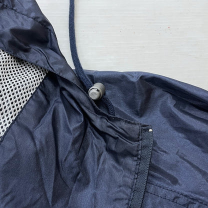 【中古品】【メンズ】 FRED PERRY フレッドペリー 90's NYLON ANORAK PARKA FPW-482 90年代 ナイロン アノラック パーカー ライトアウター プルオーバージャケット 141-260223-yo-03-tei サイズ：L カラー：ネイビー 万代Net店