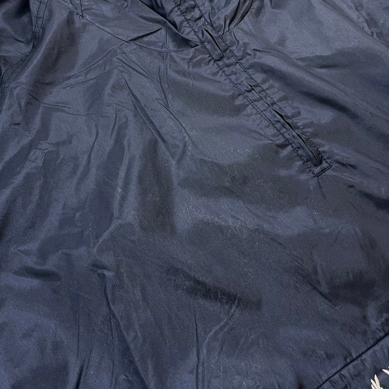【中古品】【メンズ】 FRED PERRY フレッドペリー 90's NYLON ANORAK PARKA FPW-482 90年代 ナイロン アノラック パーカー ライトアウター プルオーバージャケット 141-260223-yo-03-tei サイズ：L カラー：ネイビー 万代Net店