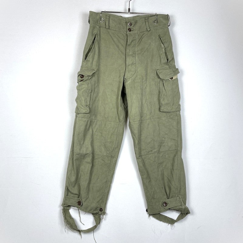 【現状渡し品】【メンズ】 FRENCH ARMY フランス軍 M-47 CARGO PANTS カーゴパンツ ボトムス 後期型 156-260223-yo-10-tei サイズ：33 カラー：カーキ 万代Net店