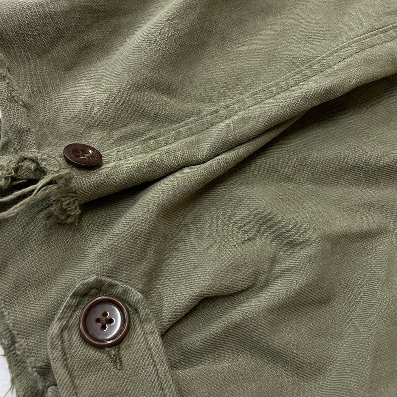 【現状渡し品】【メンズ】 FRENCH ARMY フランス軍 M-47 CARGO PANTS カーゴパンツ ボトムス 後期型 156-260223-yo-10-tei サイズ：33 カラー：カーキ 万代Net店