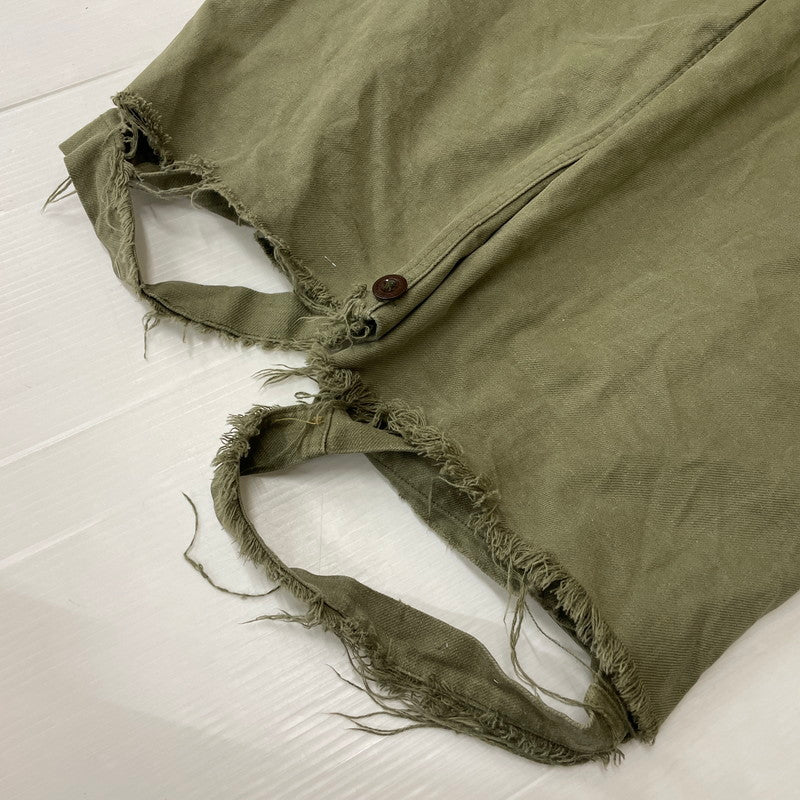 【現状渡し品】【メンズ】 FRENCH ARMY フランス軍 M-47 CARGO PANTS カーゴパンツ ボトムス 後期型 156-260223-yo-10-tei サイズ：33 カラー：カーキ 万代Net店