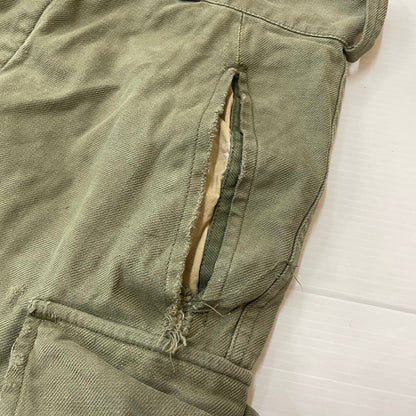 【現状渡し品】【メンズ】 FRENCH ARMY フランス軍 M-47 CARGO PANTS カーゴパンツ ボトムス 後期型 156-260223-yo-10-tei サイズ：33 カラー：カーキ 万代Net店