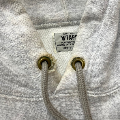 【中古品】【メンズ】 WTAPS ダブルタップス 17AW DESIGN HOODY 172ATDT-CSM02S デザイン フーディー トップス プルオーバーパーカー 142-260806-ss-05-tei サイズ：不明 カラー：グレー 万代Net店