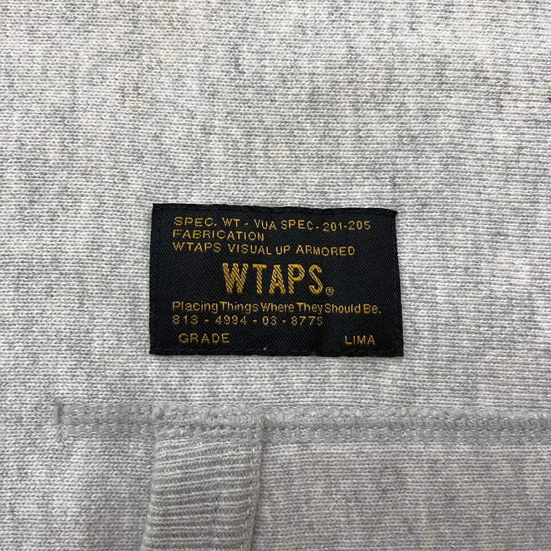 【中古品】【メンズ】 WTAPS ダブルタップス 17AW DESIGN HOODY 172ATDT-CSM02S デザイン フーディー トップス プルオーバーパーカー 142-260806-ss-05-tei サイズ：不明 カラー：グレー 万代Net店