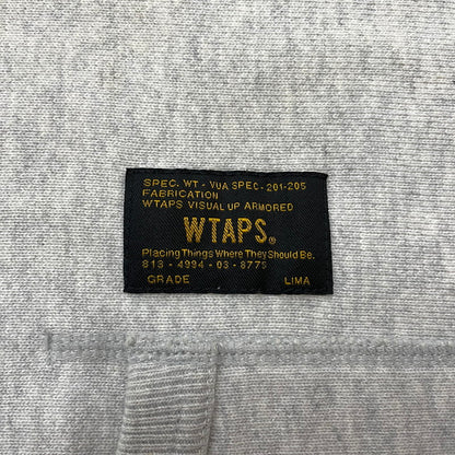 【中古品】【メンズ】 WTAPS ダブルタップス 17AW DESIGN HOODY 172ATDT-CSM02S デザイン フーディー トップス プルオーバーパーカー 142-260806-ss-05-tei サイズ：不明 カラー：グレー 万代Net店