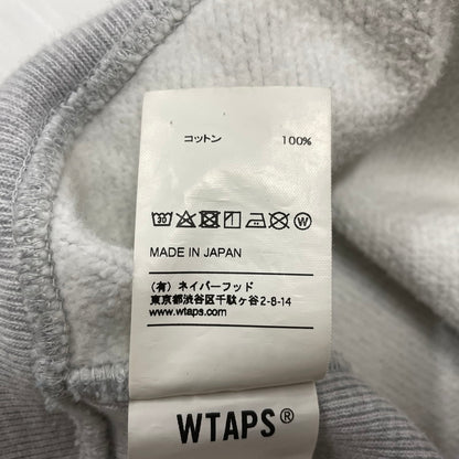 【中古品】【メンズ】 WTAPS ダブルタップス 17AW DESIGN HOODY 172ATDT-CSM02S デザイン フーディー トップス プルオーバーパーカー 142-260806-ss-05-tei サイズ：不明 カラー：グレー 万代Net店