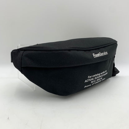 【中古品】【メンズ】 FRESH SERVICE フレッシュサービス × ACTUAL SOURCE アクチュアルソース 別注 コラボ WAISTBAG ウエストバッグ カバン ボディバッグ ユーティリティバッグ 188-260308-ko-05-tei サイズ：OS カラー：ブラック 万代Net店