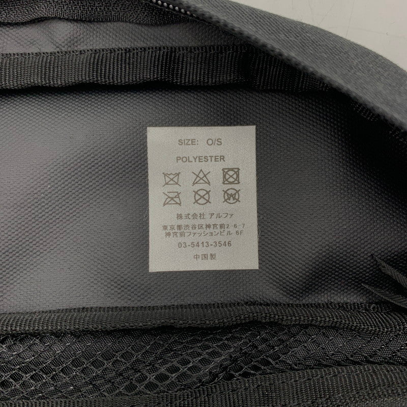 【中古品】【メンズ】 FRESH SERVICE フレッシュサービス × ACTUAL SOURCE アクチュアルソース 別注 コラボ WAISTBAG ウエストバッグ カバン ボディバッグ ユーティリティバッグ 188-260308-ko-05-tei サイズ：OS カラー：ブラック 万代Net店