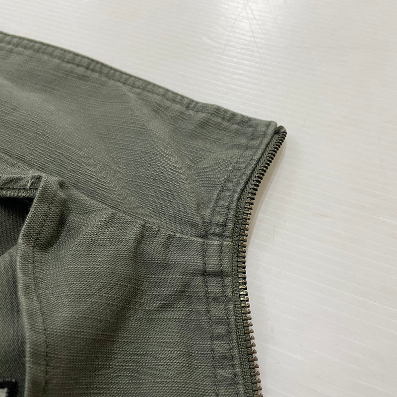 【中古品】【レディース】 HARLEY DAVIDSON ハーレーダビッドソン WOMEN'S FATIGUES TEXTURED JACKET 97422-22VW ウーマンズ ファティーグ テクスチャード ジャケット アウター ミリタリー 168-260301-ko-15-tei サイズ：XL カラー：カーキ 万代Net店