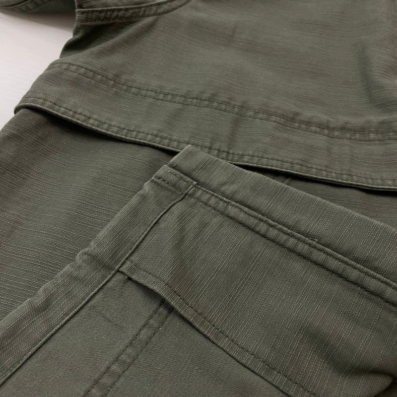 【中古品】【レディース】 HARLEY DAVIDSON ハーレーダビッドソン WOMEN'S FATIGUES TEXTURED JACKET 97422-22VW ウーマンズ ファティーグ テクスチャード ジャケット アウター ミリタリー 168-260301-ko-15-tei サイズ：XL カラー：カーキ 万代Net店
