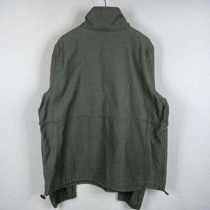 【中古品】【レディース】 HARLEY DAVIDSON ハーレーダビッドソン WOMEN'S FATIGUES TEXTURED JACKET 97422-22VW ウーマンズ ファティーグ テクスチャード ジャケット アウター ミリタリー 168-260301-ko-15-tei サイズ：XL カラー：カーキ 万代Net店