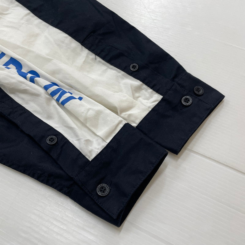 【中古品】【メンズ】 HARLEY DAVIDSON ハーレーダビッドソン VICTORY COLORBLOCK BUTTON UP MECHANIC RACING SHIRT 96072-24VM ビクトリー カラーブロック メカニック レーシング シャツ 145-260301-ko-14-fuz サイズ：M カラー：ブラック/ホワイト 万代Net店