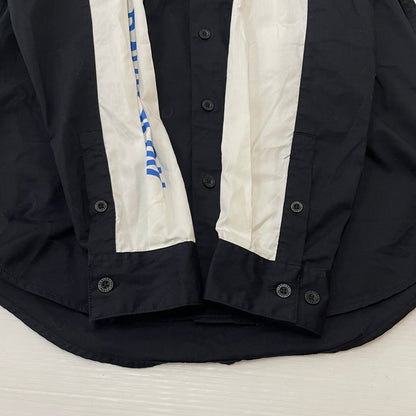 【中古品】【メンズ】 HARLEY DAVIDSON ハーレーダビッドソン VICTORY COLORBLOCK BUTTON UP MECHANIC RACING SHIRT 96072-24VM ビクトリー カラーブロック メカニック レーシング シャツ 145-260301-ko-14-fuz サイズ：M カラー：ブラック/ホワイト 万代Net店