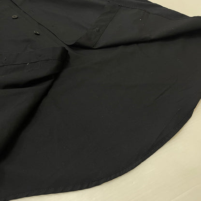 【中古品】【メンズ】 HARLEY DAVIDSON ハーレーダビッドソン VICTORY COLORBLOCK BUTTON UP MECHANIC RACING SHIRT 96072-24VM ビクトリー カラー ブロック ボタンアップ メカニック レーシング シャツ トップス 145-260301-ko-13-tei サイズ：L カラー：ブルー/ブラック 万代Net店