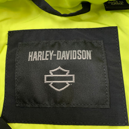 【中古品】【メンズ】 HARLEY DAVIDSON ハーレーダビッドソン BAR & SHIELD HOODED PUFFER 97423-24VM バー ＆ シールド フーデッド パファー アウター 145-260227-ks-11-tei サイズ：L カラー：ブラック 万代Net店
