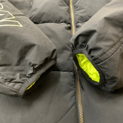 【中古品】【メンズ】 HARLEY DAVIDSON ハーレーダビッドソン BAR & SHIELD HOODED PUFFER 97423-24VM バー ＆ シールド フーデッド パファー アウター 145-260227-ks-11-tei サイズ：L カラー：ブラック 万代Net店