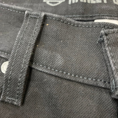【中古品】【メンズ】 HARLEY DAVIDSON ハーレーダビッドソン ORIGINAL STRAIGHT JEAN 96492-22VM オリジナル ストレート ジーン ボトムス デニムパンツ ジーンズ 156-260227-ks-21-tei サイズ：33 カラー：ブラック 万代Net店