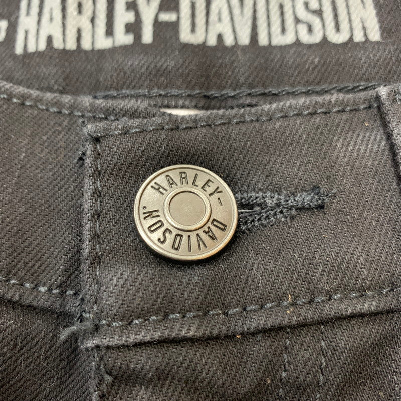 【中古品】【メンズ】 HARLEY DAVIDSON ハーレーダビッドソン ORIGINAL STRAIGHT JEAN 96492-22VM オリジナル ストレート ジーン ボトムス デニムパンツ ジーンズ 156-260227-ks-21-tei サイズ：33 カラー：ブラック 万代Net店