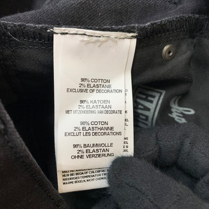 【中古品】【メンズ】 HARLEY DAVIDSON ハーレーダビッドソン ORIGINAL STRAIGHT JEAN 96492-22VM オリジナル ストレート ジーン ボトムス デニムパンツ ジーンズ 156-260227-ks-21-tei サイズ：33 カラー：ブラック 万代Net店