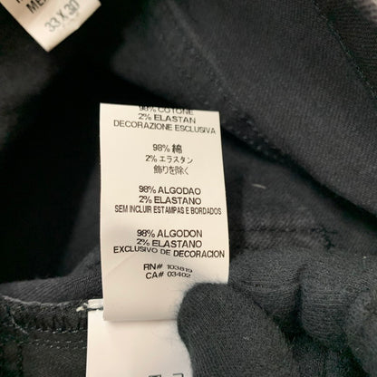 【中古品】【メンズ】 HARLEY DAVIDSON ハーレーダビッドソン ORIGINAL STRAIGHT JEAN 96492-22VM オリジナル ストレート ジーン ボトムス デニムパンツ ジーンズ 156-260227-ks-21-tei サイズ：33 カラー：ブラック 万代Net店