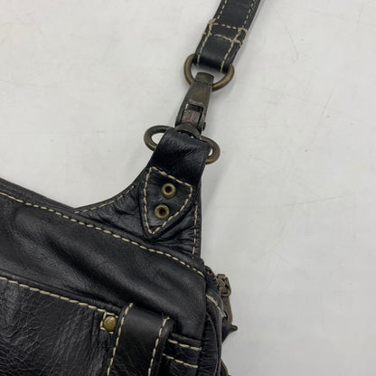 【中古品】【メンズ】 DEGNER デグナー ROLE AND CODE LEATHER BODY BAG ロール アンド コード レザー ボディバッグ カバン ショルダーバッグ 188-260226-ko-08-tei カラー：ブラック 万代Net店