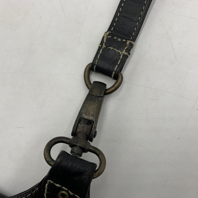 【中古品】【メンズ】 DEGNER デグナー ROLE AND CODE LEATHER BODY BAG ロール アンド コード レザー ボディバッグ カバン ショルダーバッグ 188-260226-ko-08-tei カラー：ブラック 万代Net店