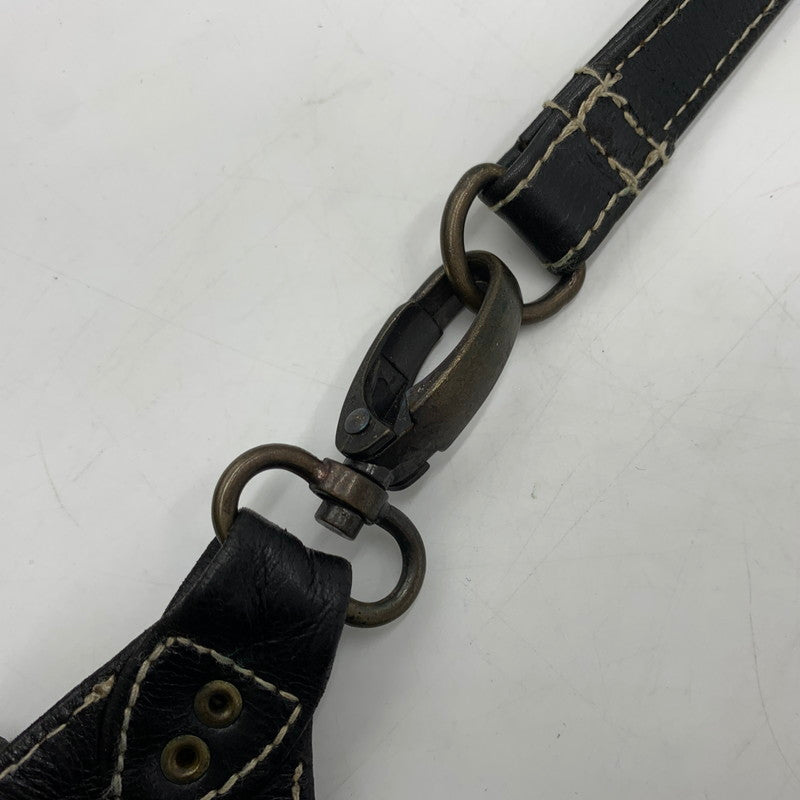 【中古品】【メンズ】 DEGNER デグナー ROLE AND CODE LEATHER BODY BAG ロール アンド コード レザー ボディバッグ カバン ショルダーバッグ 188-260226-ko-08-tei カラー：ブラック 万代Net店