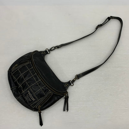 【中古品】【メンズ】 DEGNER デグナー ROLE AND CODE LEATHER BODY BAG ロール アンド コード レザー ボディバッグ カバン ショルダーバッグ 188-260226-ko-08-tei カラー：ブラック 万代Net店