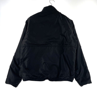 【中古品】【メンズ】 Supreme シュプリーム 18AW REVERSIBLE LOGO FLEECE JACKET リバーシブル ロゴ フリースジャケット ライトアウター 149-260225-yo-03-tei サイズ：S カラー：ブラック 万代Net店