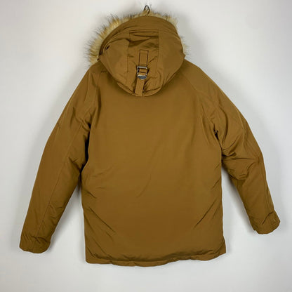 【中古品】【メンズ】 schott ショット SNORKEL DOWN PARKA 3162030 シュノーケル ダウン パーカ アウター ダウンジャケット 145-260227-ks-03-tei サイズ：XL カラー：ブラウン 万代Net店
