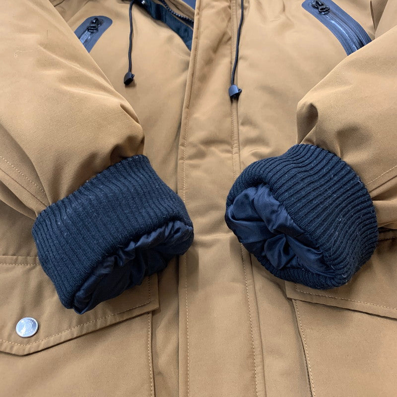 【中古品】【メンズ】 schott ショット SNORKEL DOWN PARKA 3162030 シュノーケル ダウン パーカ アウター ダウンジャケット 145-260227-ks-03-tei サイズ：XL カラー：ブラウン 万代Net店