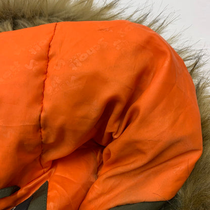 【中古品】【メンズ】 schott ショット SNORKEL DOWN PARKA 3182009 シュノーケル ダウン パーカ アウター ダウンジャケット 145-260227-ks-02-tei サイズ：XL カラー：カーキ 万代Net店