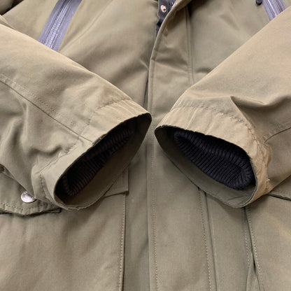 【中古品】【メンズ】 schott ショット SNORKEL DOWN PARKA 3182009 シュノーケル ダウン パーカ アウター ダウンジャケット 145-260227-ks-02-tei サイズ：XL カラー：カーキ 万代Net店