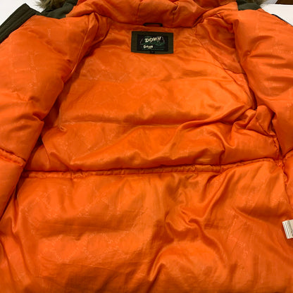 【中古品】【メンズ】 schott ショット SNORKEL DOWN PARKA 3182009 シュノーケル ダウン パーカ アウター ダウンジャケット 145-260227-ks-02-tei サイズ：XL カラー：カーキ 万代Net店