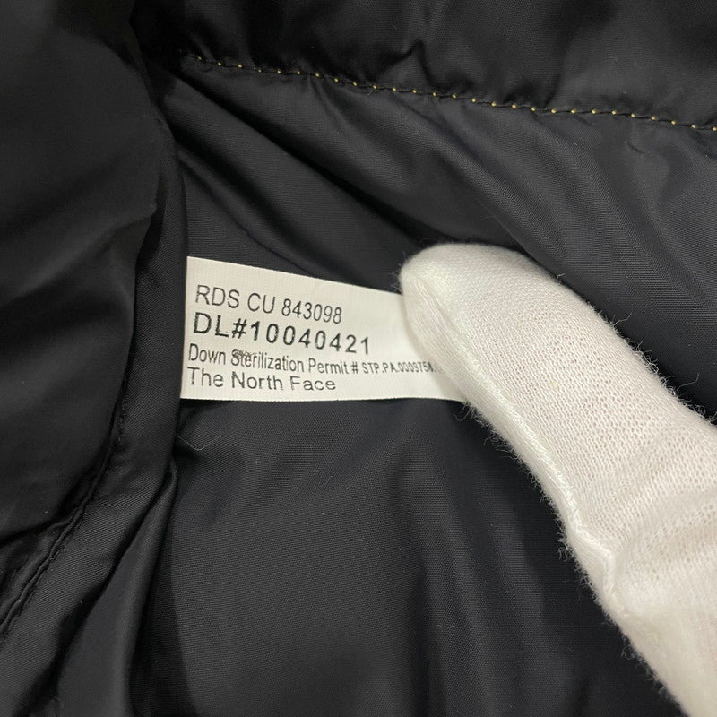 【中古品】【メンズ】 THE NORTH FACE ザ・ノースフェイス NUPTSE JACKET 721221 ヌプシ ジャケット アウター ダウンジャケット 144-260301-ko-04-tei サイズ：XXL カラー：ブラック/イエロー 万代Net店