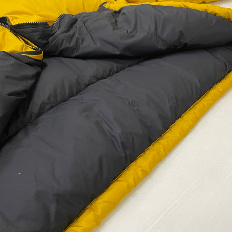【中古品】【メンズ】 THE NORTH FACE ザ・ノースフェイス NUPTSE JACKET 721221 ヌプシ ジャケット アウター ダウンジャケット 144-260301-ko-04-tei サイズ：XXL カラー：ブラック/イエロー 万代Net店