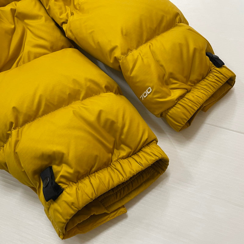【中古品】【メンズ】 THE NORTH FACE ザ・ノースフェイス NUPTSE JACKET 721221 ヌプシ ジャケット アウター ダウンジャケット 144-260301-ko-04-tei サイズ：XXL カラー：ブラック/イエロー 万代Net店